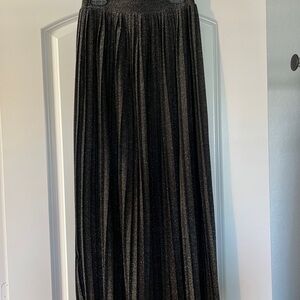 a new day Shimmering Black Skirt